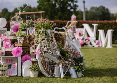 Decoración Ceremonia en el Jardín